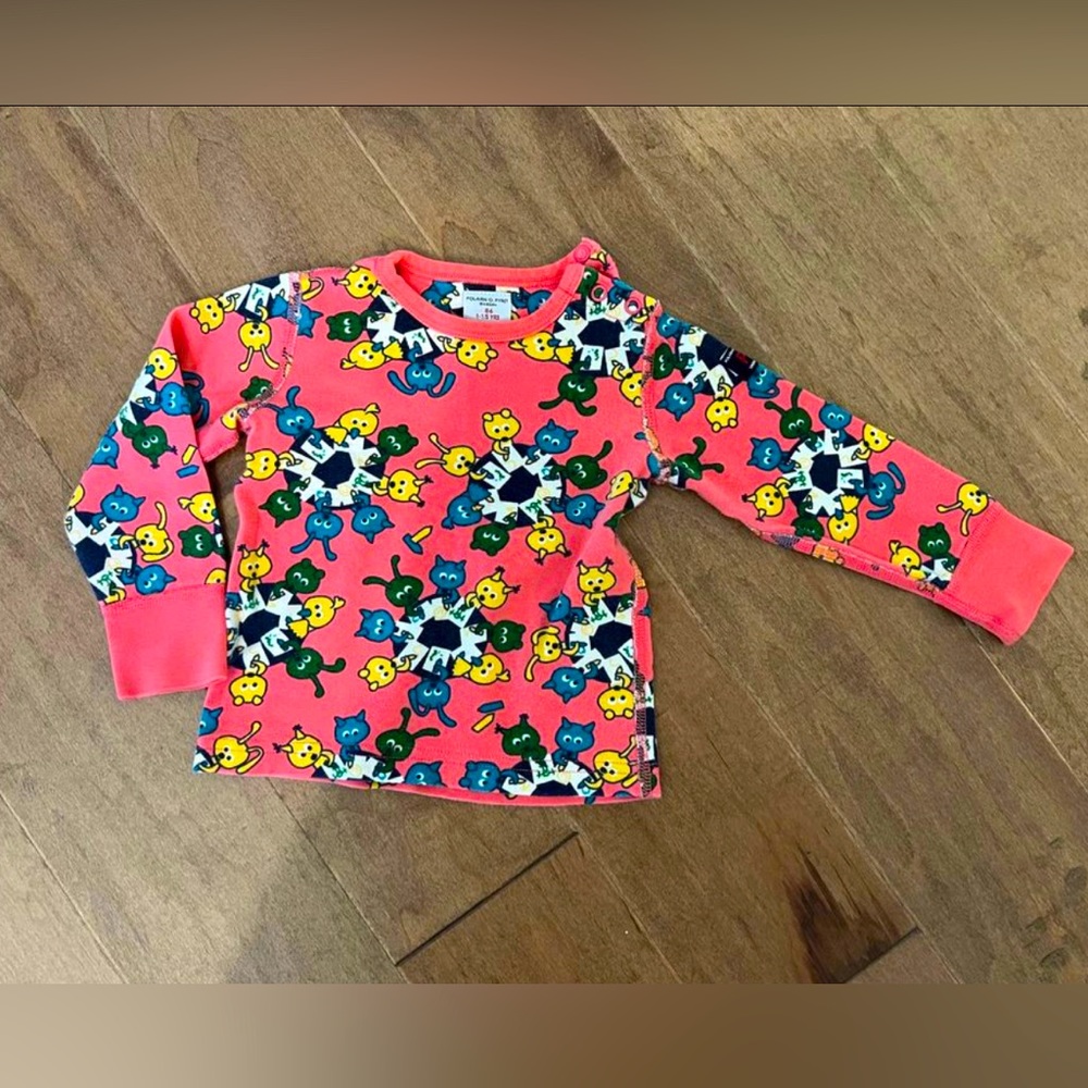 Polarn O. Pyret long sleeve Tee in size 86 / size 12-18 Months